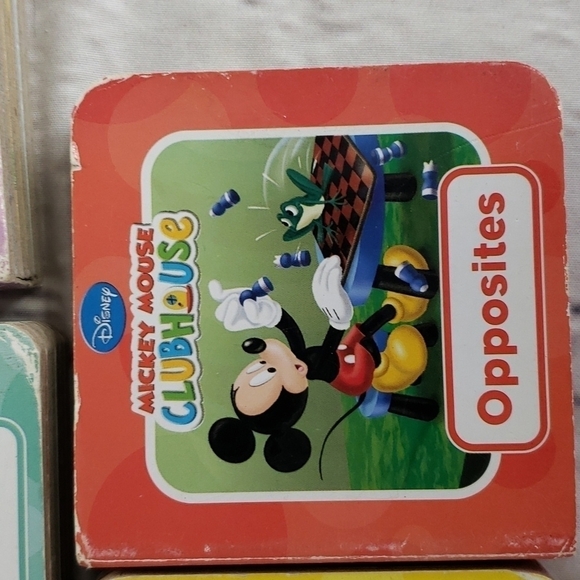 DISNEY Mickey Mouse Clubhouse Chubby First Baby Learning Book Set VGUC - Picture 14 of 16